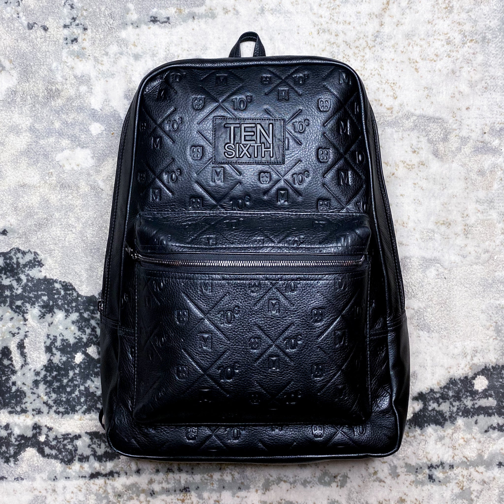 LEATHER BACKPACK TEN SIXTH